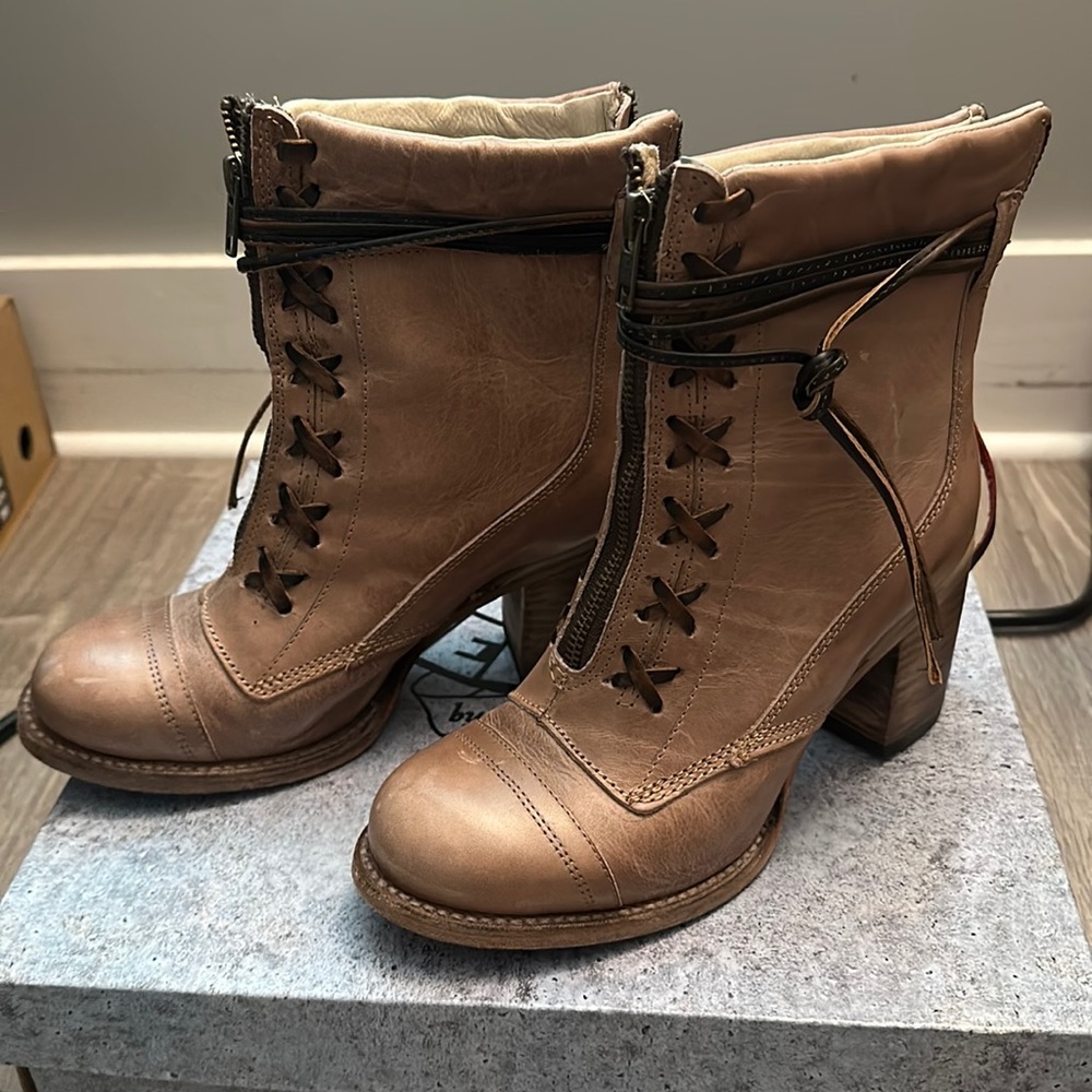 freebird taupe booties